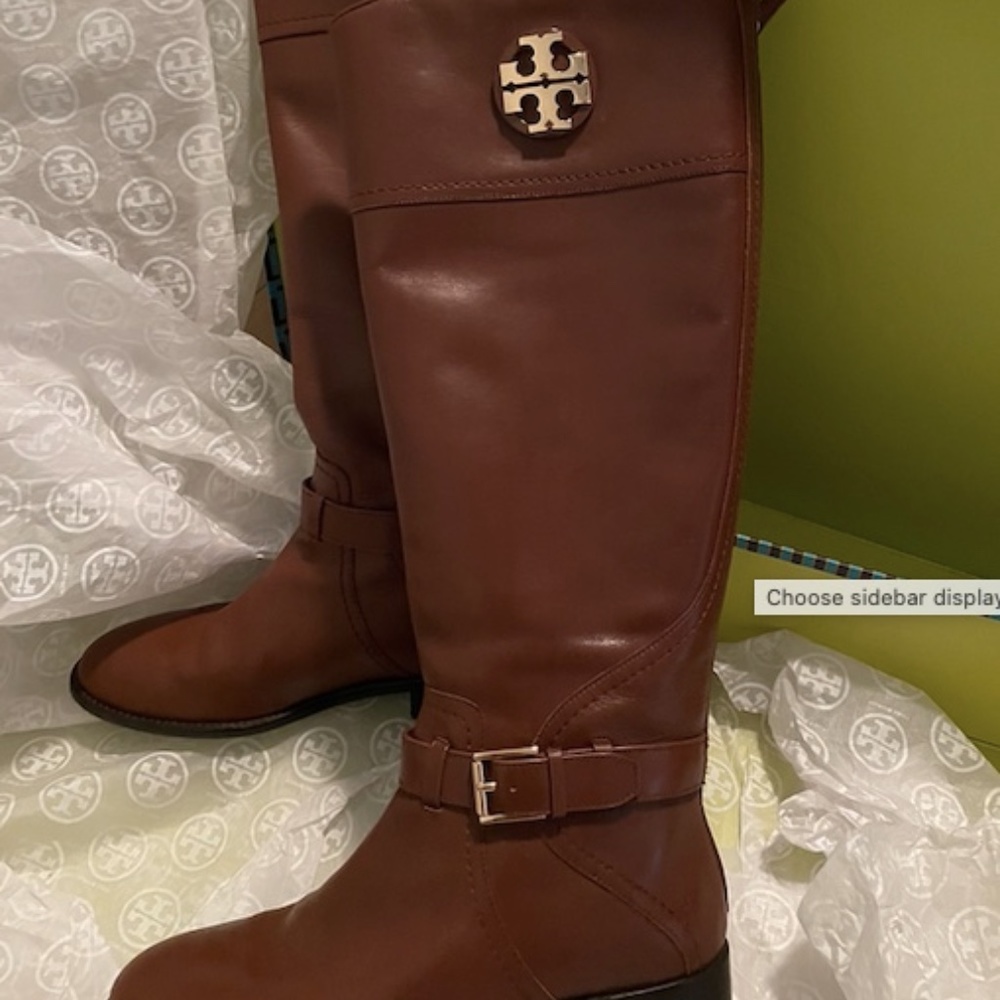 Tory Burch - Adeline riding boots - size 8
